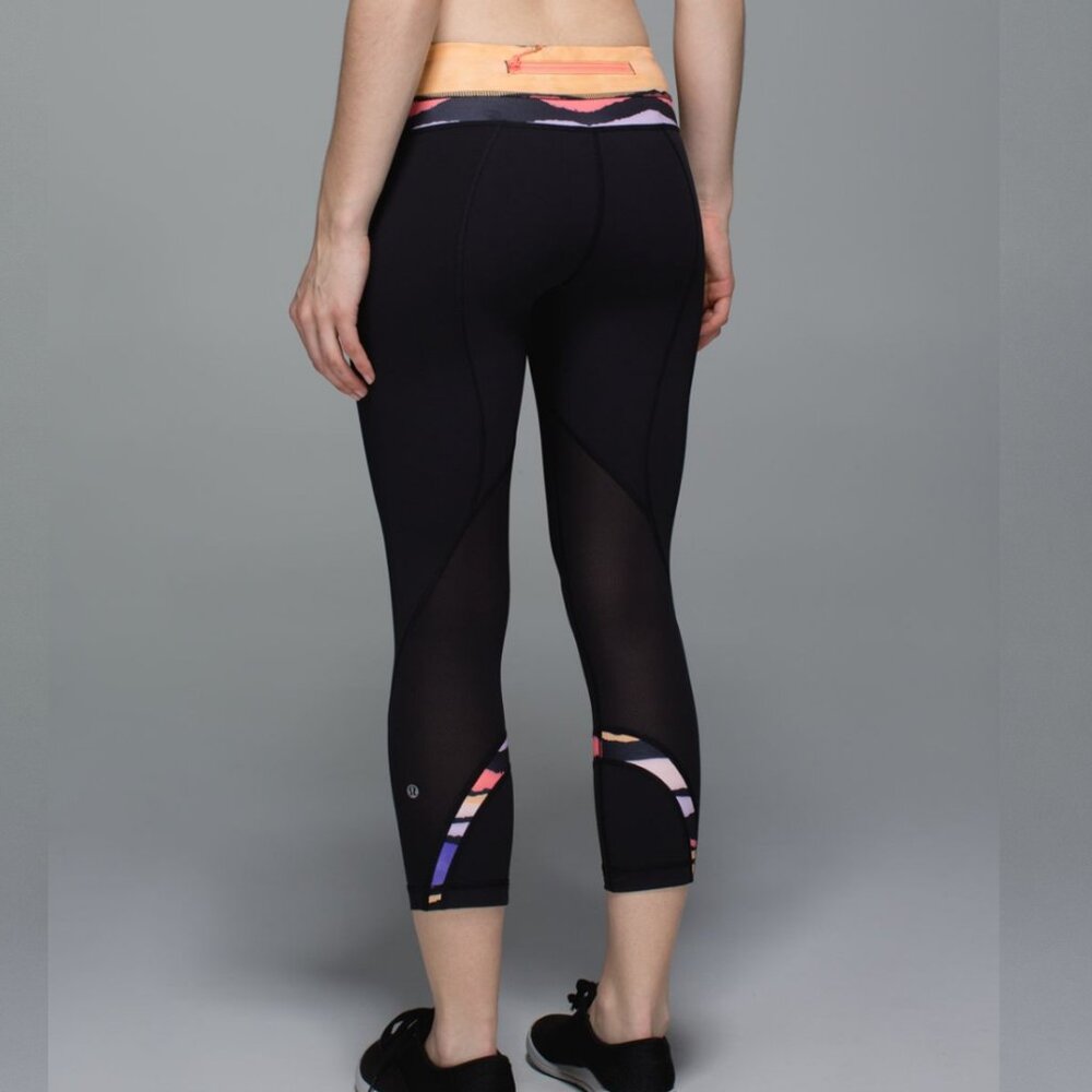 Lululemon "Run: Inspire Crop II" Running Leggings - Size 6